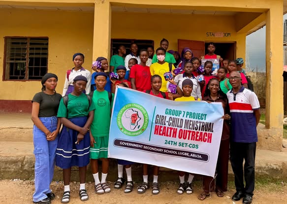 They showed up and the girls at Government Secondary School, Lugbe, Abuja, are better for it.